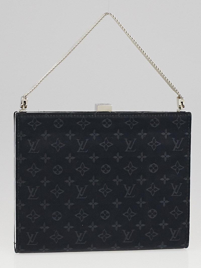 Louis Vuitton Limited Edition Satin Mini Black Alma. **RARE** Mint  Condition