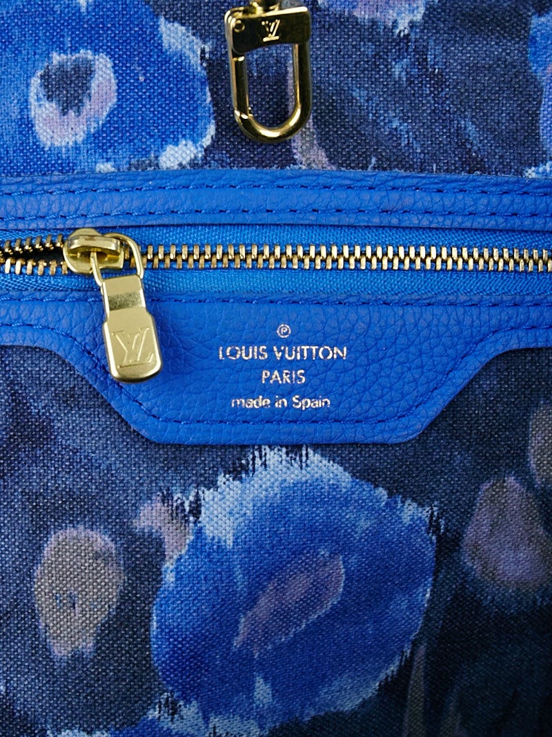 Louis Vuitton Limited Edition Grand Bleu Monogram Ikat Neverfull