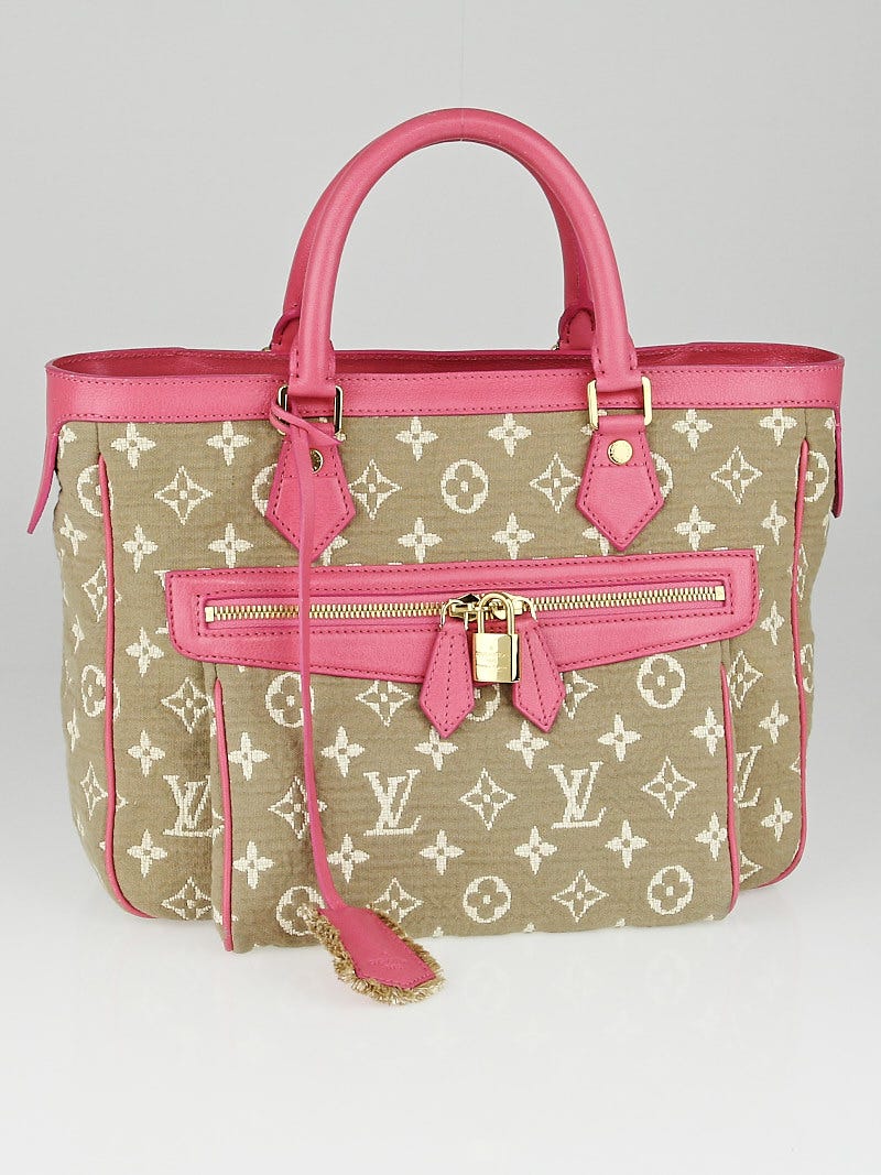 Louis Vuitton Pink/Khaki Monogram Leather Very Messenger Bag - Yoogi's  Closet