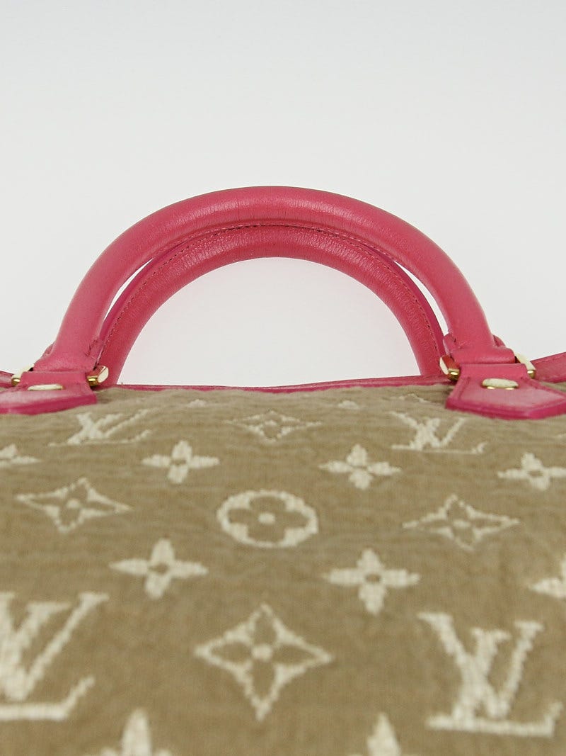 Louis Vuitton, Bags, Louis Vuitton Monogram Sabia Cabas Mm M93496 Handbag  Tan Pink