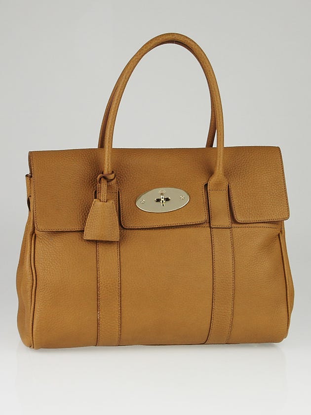 Mulberry Deer Brown Soft Grained Leather Bayswater Bag