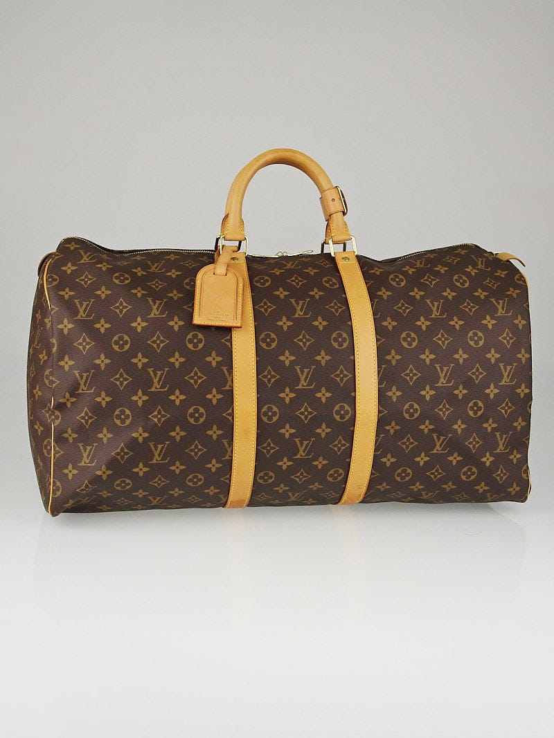 LOUIS VUITTON Monogram Canvas Keepall 55