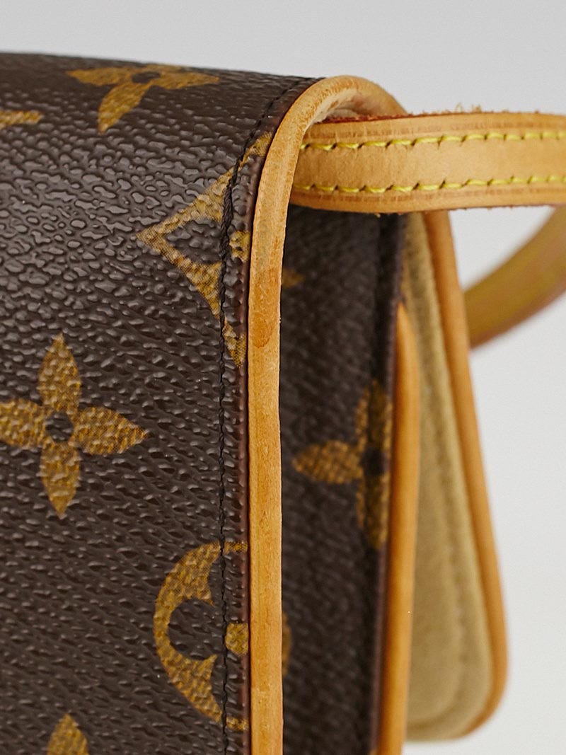 Louis Vuitton Pochette Twin Monogram Canvas GM Brown Cloth ref.1016290 -  Joli Closet