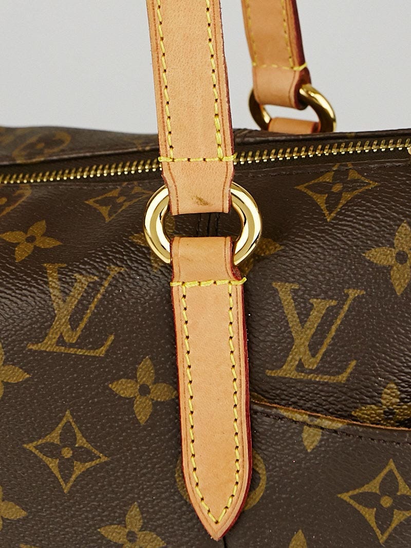 Louis Vuitton Tricolor Leather Monogram Canvas Fold Tote PM Bag - Yoogi's  Closet
