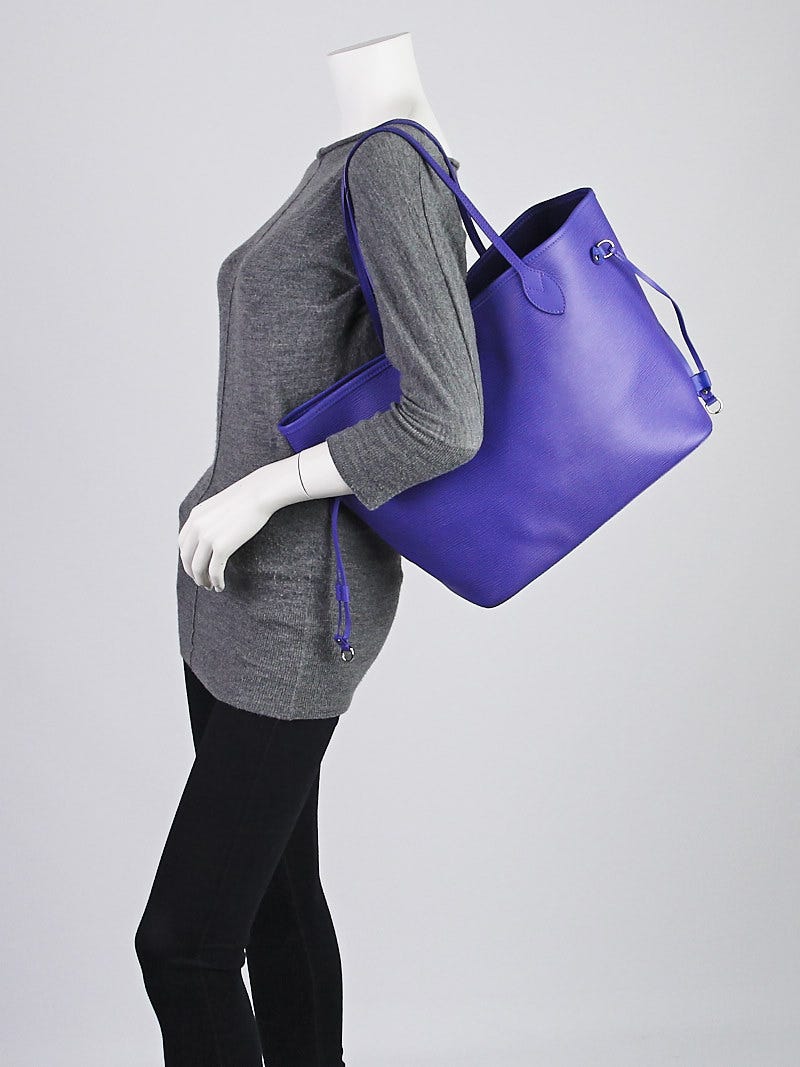 Louis Vuitton Purple EPI Neverfull mm