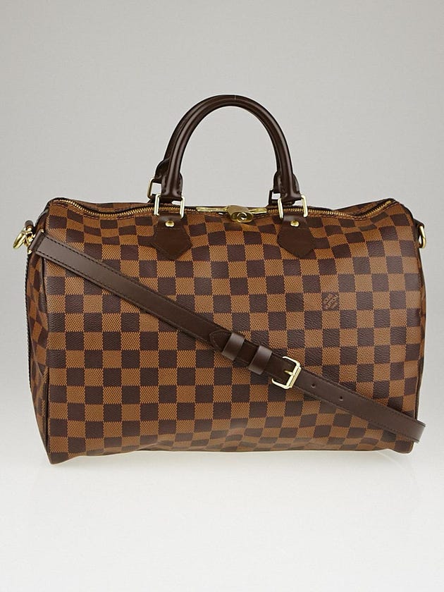 Louis Vuitton Damier Canvas Speedy Bandouliere 35 Bag 
