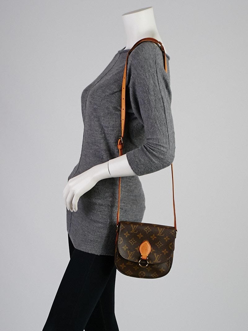 Louis Vuitton Authentic Monogram Saint Cloud Pm Shoulder Bag 