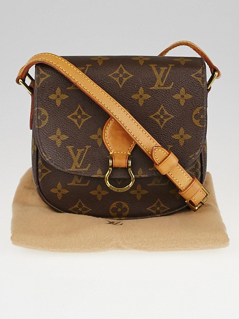 Louis Vuitton Saint Cloud PM Monogram Coated Canvas Shoulder Bag on SALE