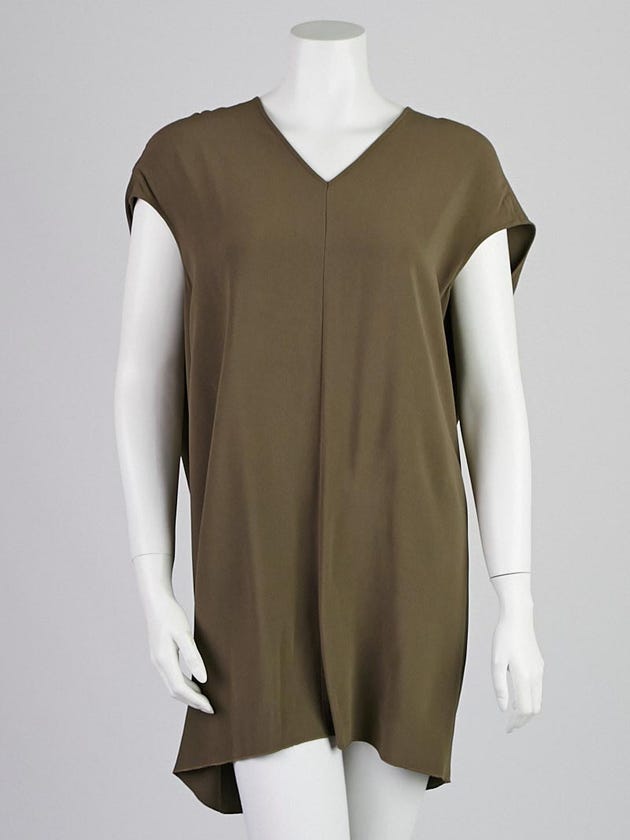 Rick Owens DNA Dust Rayon Blend Floating Tunic Size 6