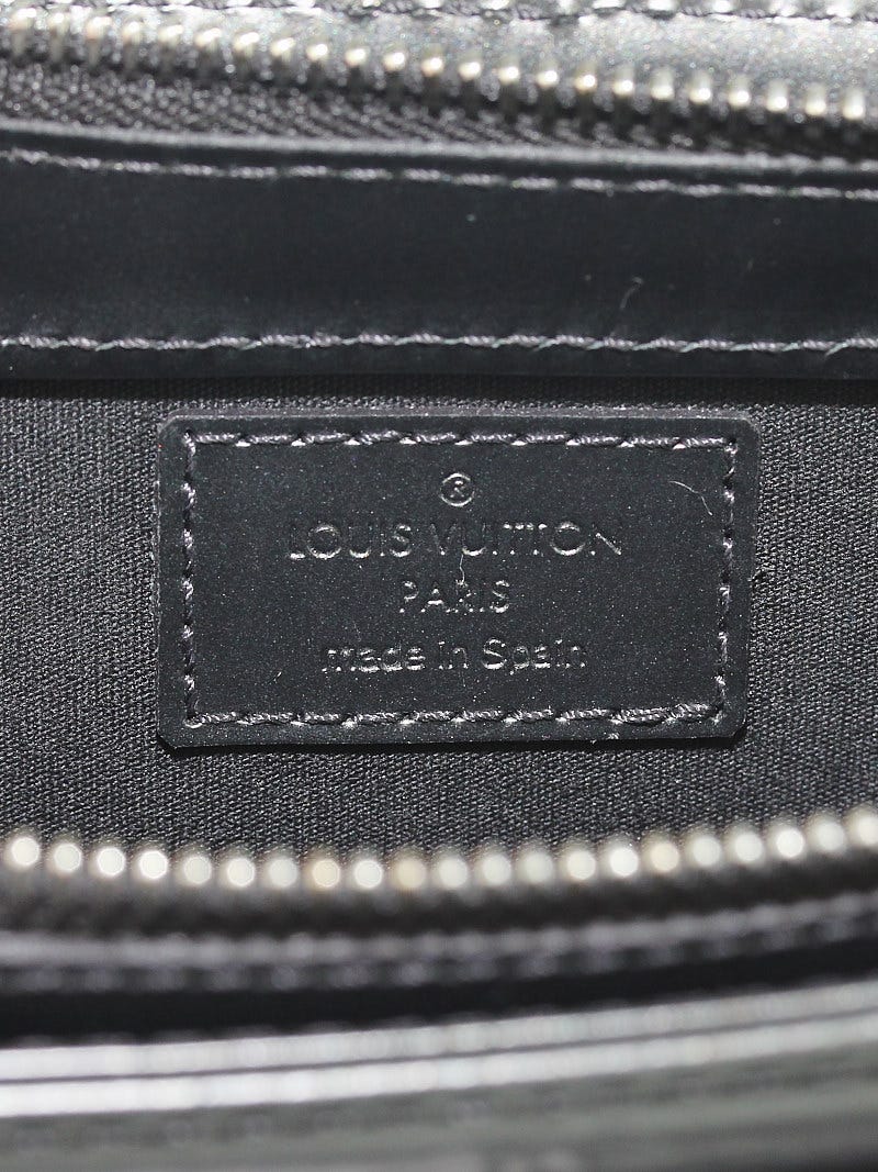 Louis Vuitton Black Monogram Mat Alston Leather Pony-style