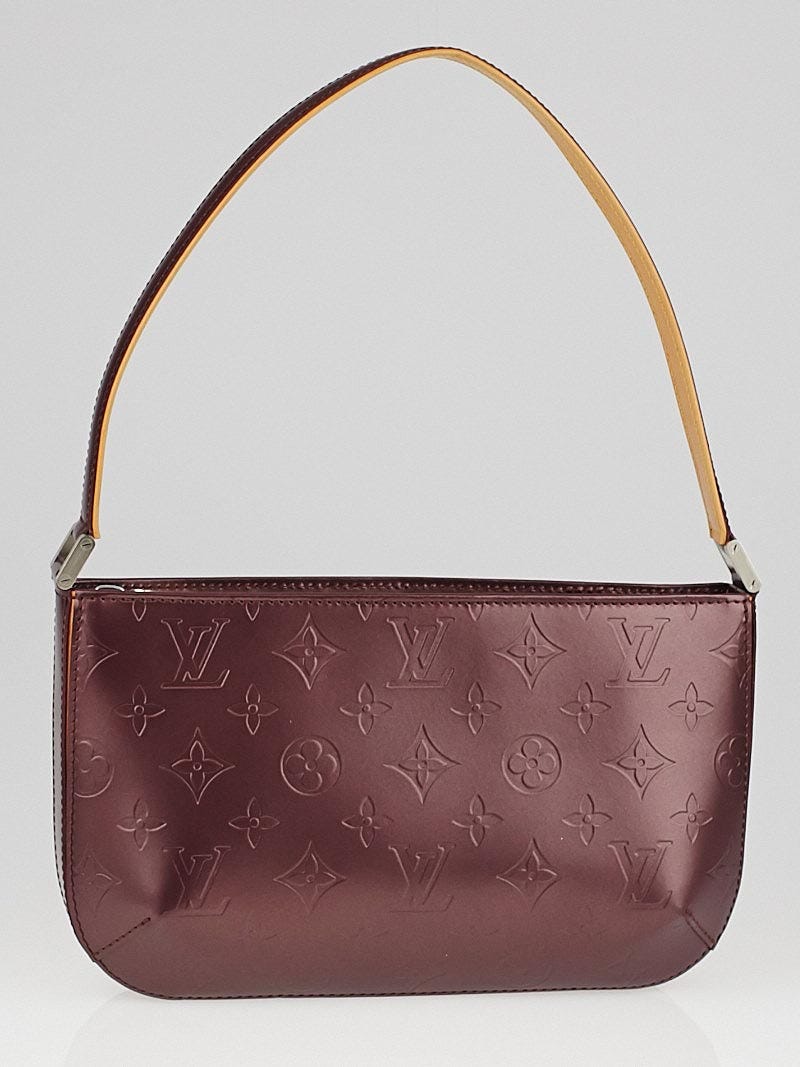 Louis Vuitton Violet Monogram Mat Fowler Bag - Yoogi's Closet