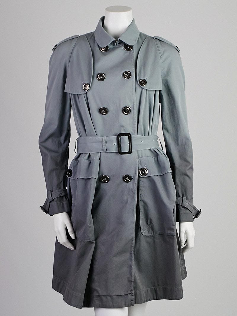 Burberry coat cheap size 4