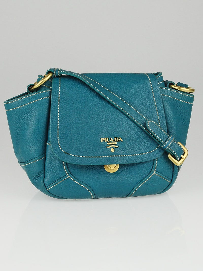Prada turquoise crossbody bag store