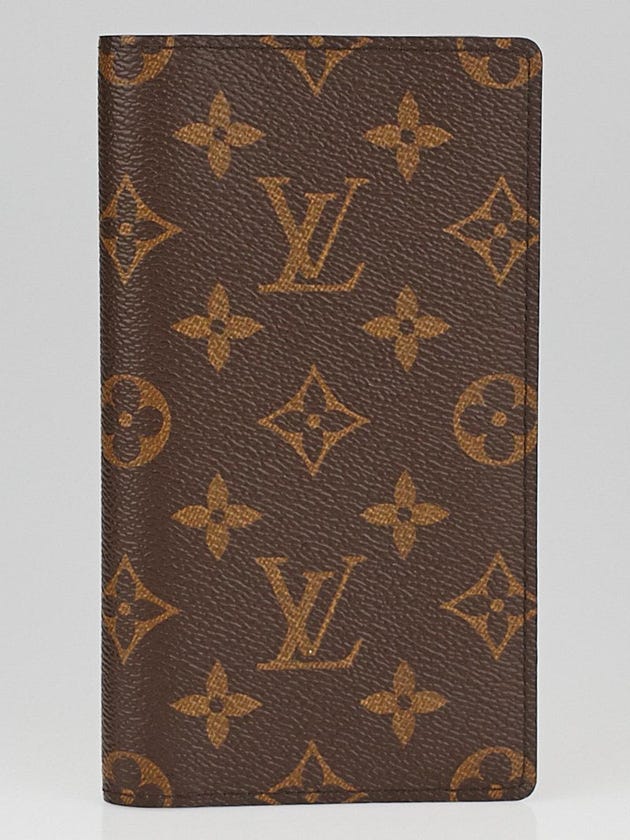 Louis Vuitton Monogram Canvas Pocket Agenda Cover 