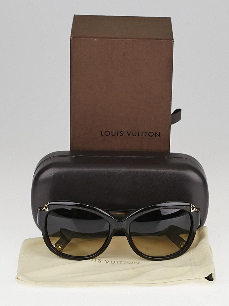 Louis Vuitton Brown Speckling Acetate Frame Hortensia  display picture 3