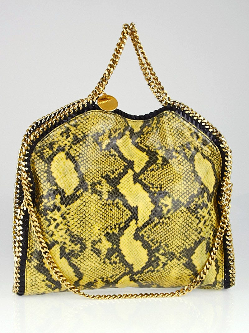 Stella McCartney Shoulder bag 'Medium Flap' Yellow | Shoulder Bags
