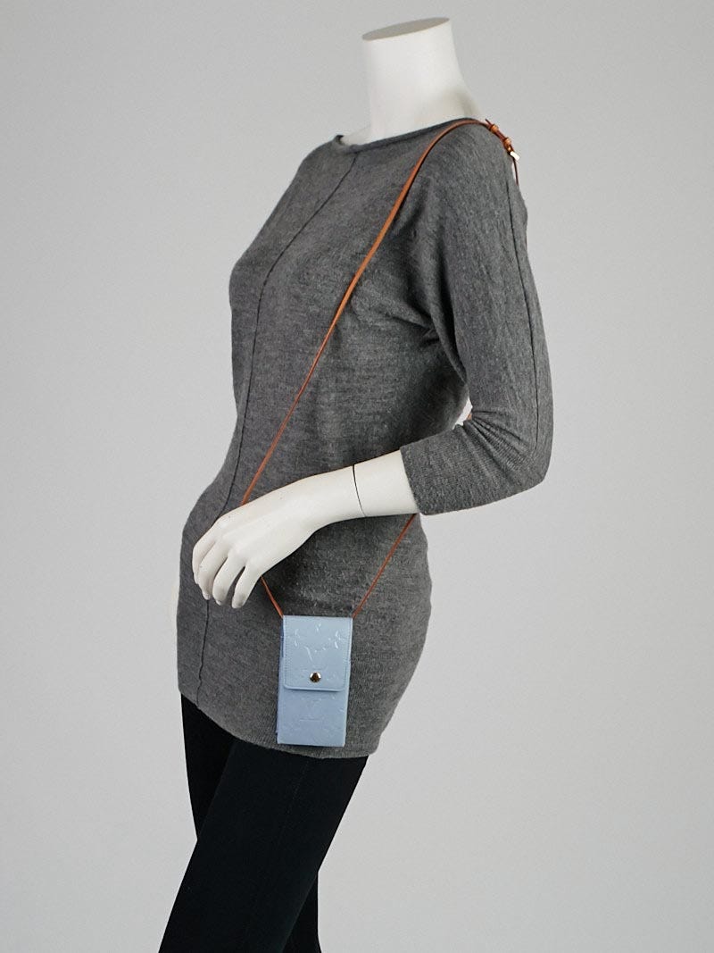 Louis Vuitton Lavender Monogram Vernis Greene Cell Phone Holder - Yoogi's  Closet