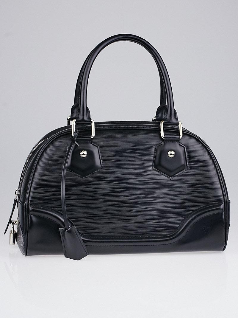 Louis Vuitton Black Epi Leather Montaigne PM