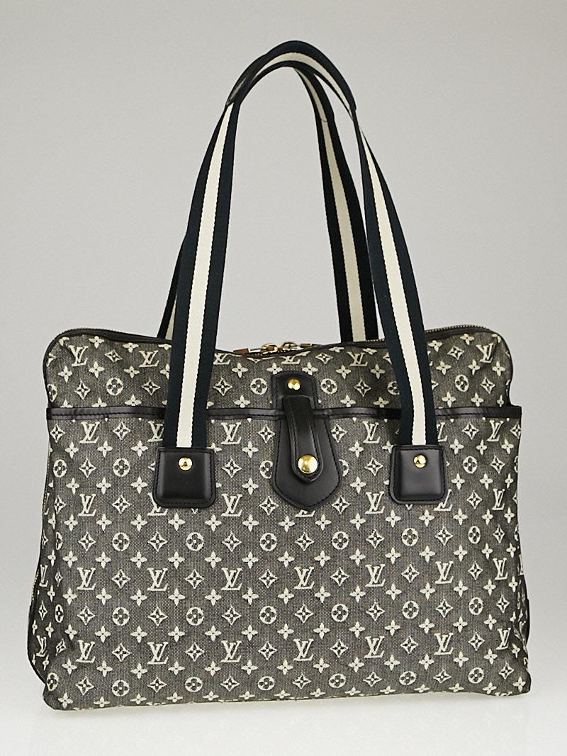 Gray Louis Vuitton Monogram Mini Lin Mary Kate Handbag