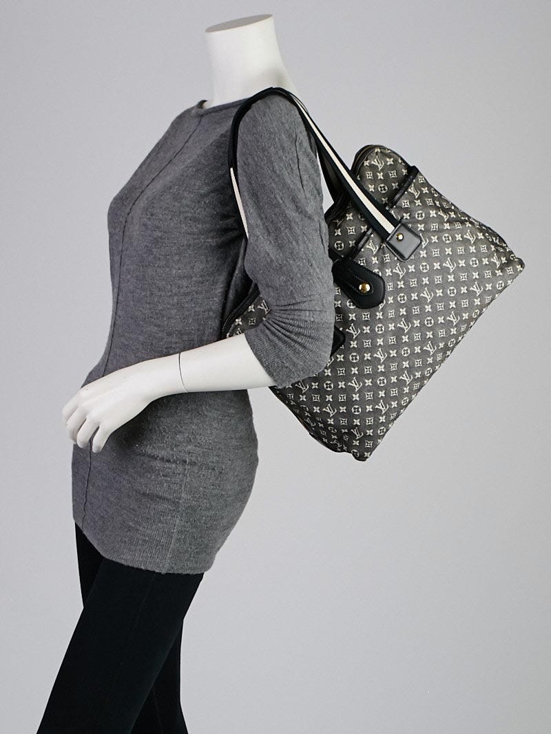 Louis Vuitton Black Monogram Mini Lin Mary Kate Sac Bag - Yoogi's Closet
