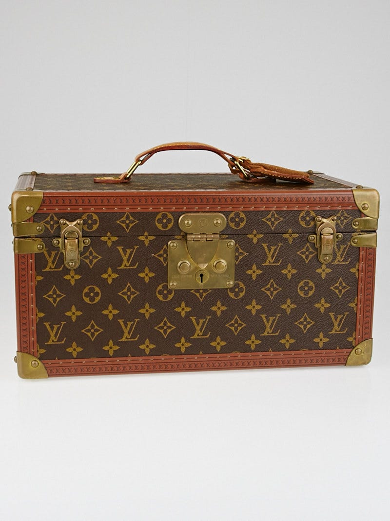 Louis Vuitton Monogram Canvas Hardsided Train Case | Yoogi's Closet