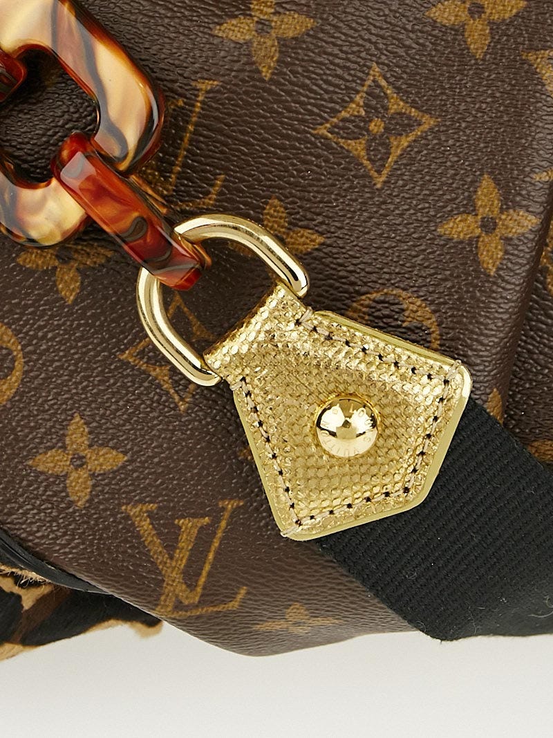 Louis Vuitton Limited Edition Monogram Leopard Steamer Bag - Yoogi's Closet