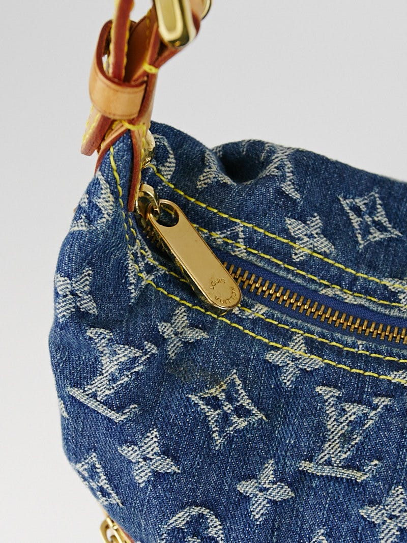 Baggy handbag Louis Vuitton Blue in Denim - Jeans - 32012152