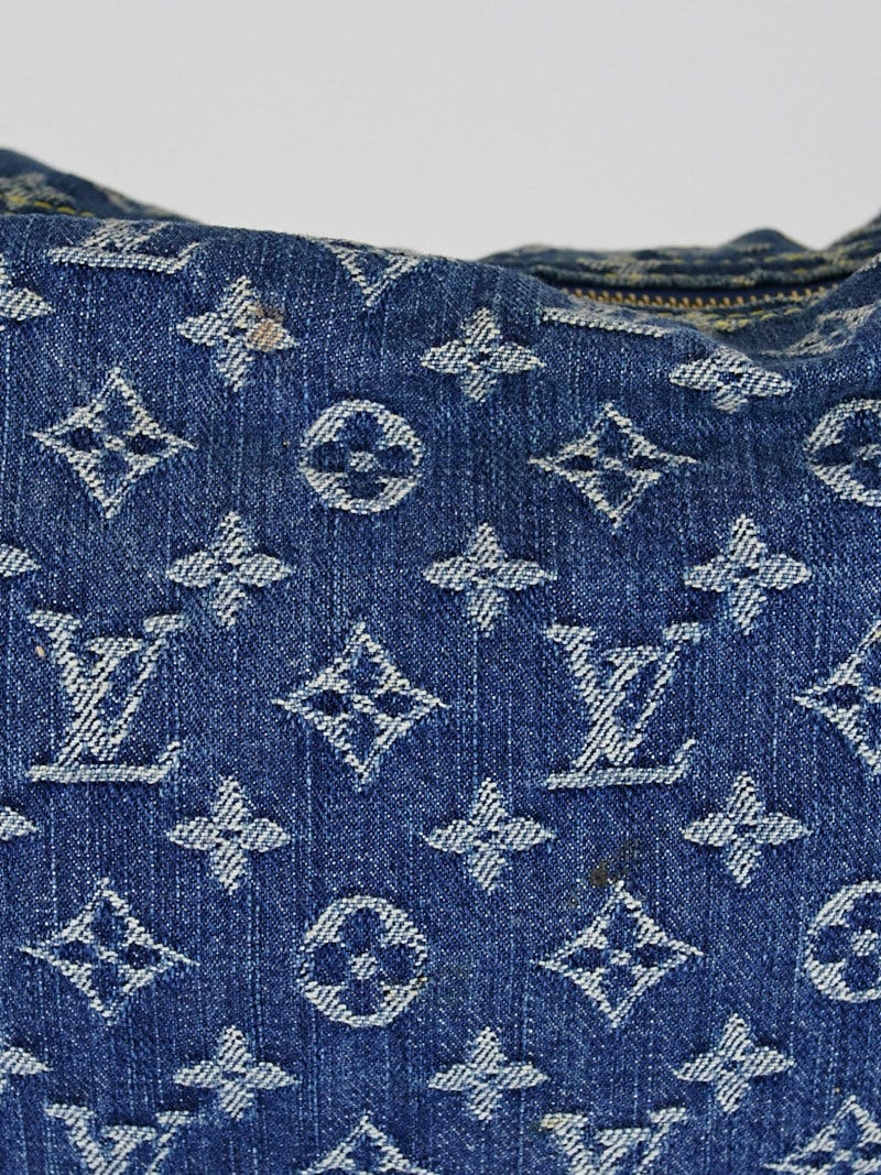 Louis Vuitton Blue Monogram Denim Baggy GM QJB079ECB3021
