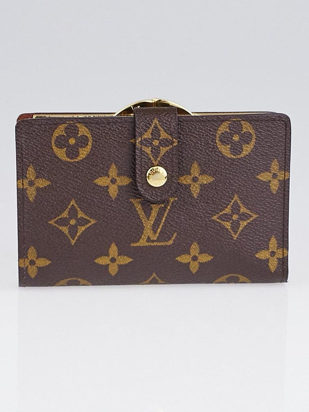 Louis Vuitton Monogram Canvas Port Feuille Vienoise French Purse Wallet