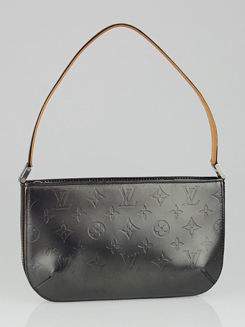 Louis Vuitton Black Monogram Mat Fowler Bag Louis Vuitton
