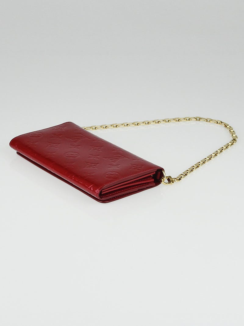 Louis Vuitton Pomme D'Amour Monogram Vernis Chaine Wallet