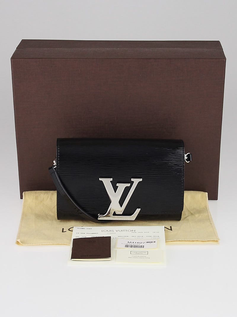 Louis Vuitton Pochette Louise Black EPI