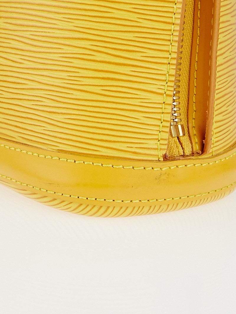 JZC1574 LV Yellow Epi Leather Jaune Lussac Should Tote Bag – Vintage Sac