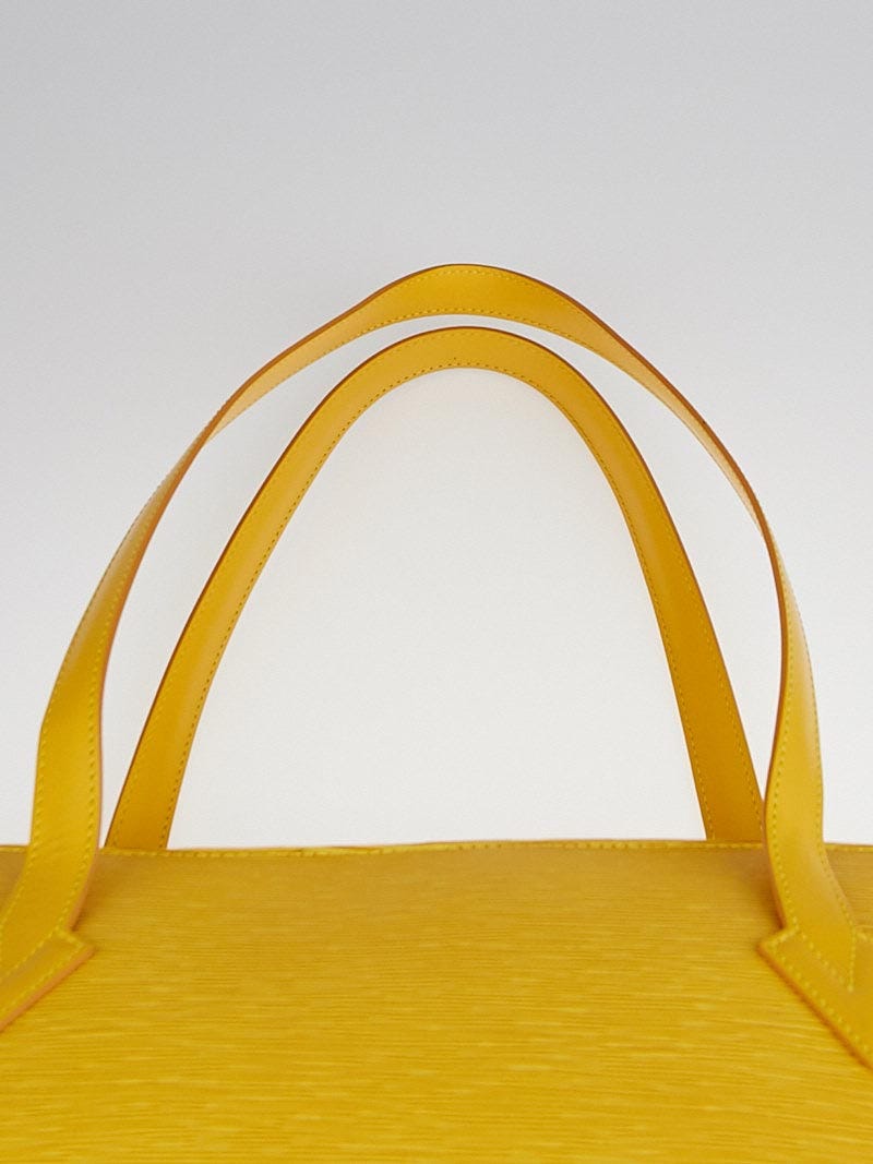 Louis Vuitton Tassil Yellow Epi Leather Pont Neuf Bag - Yoogi's Closet