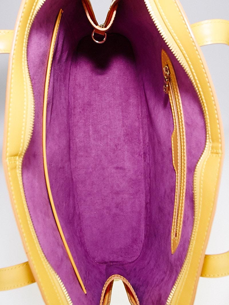 Louis Vuitton Yellow Epi Lussac Shoulder Bag QJB0ANLRYB001