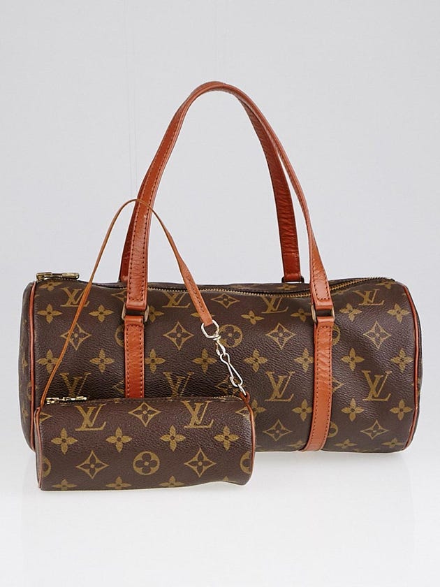 Louis Vuitton Monogram Canvas Papillon 30 Bag w/ Accessories Pochette
