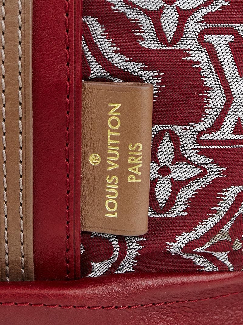 Louis Vuitton Limited edition monogram bordeaux aviator bag