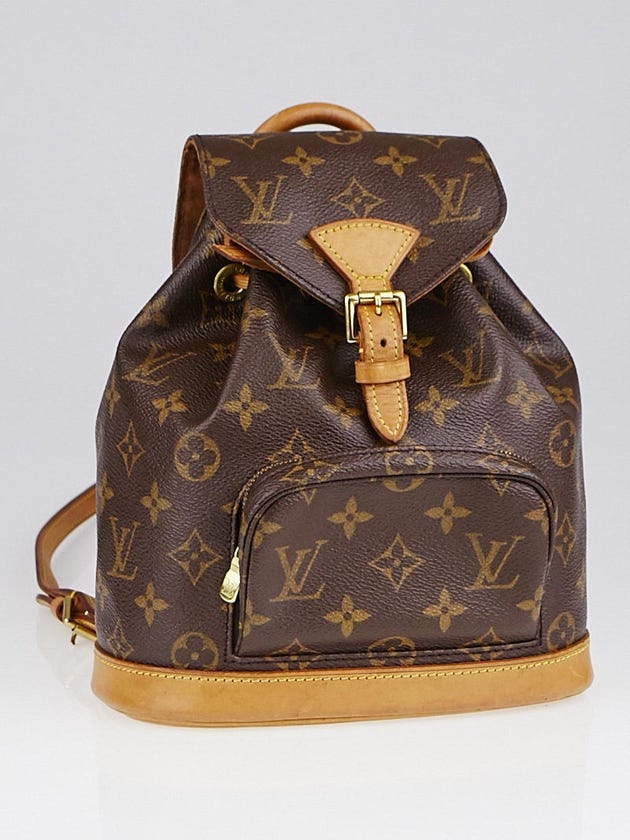 Louis Vuitton Monogram Canvas Montsouris PM Backpack Bag