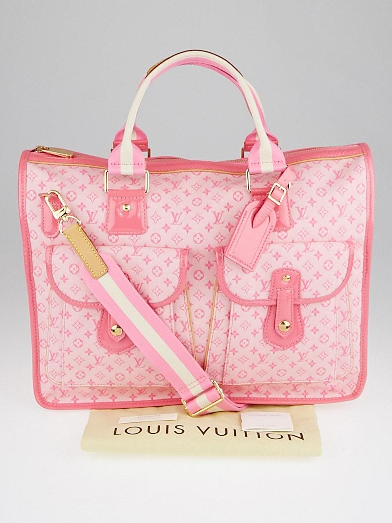 Louis Vuitton LV Pink Mini Lin Besace Mary Kate Monogram Logo GHW