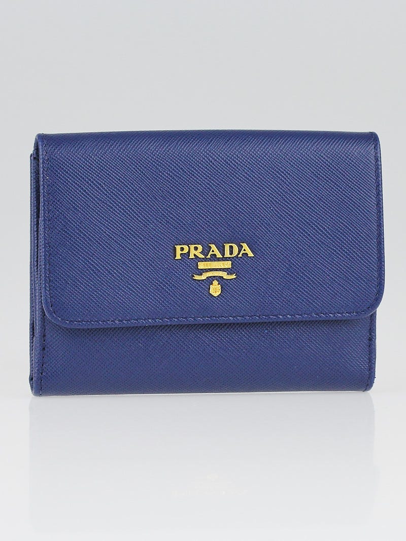 Prada saffiano multicolor wallet store