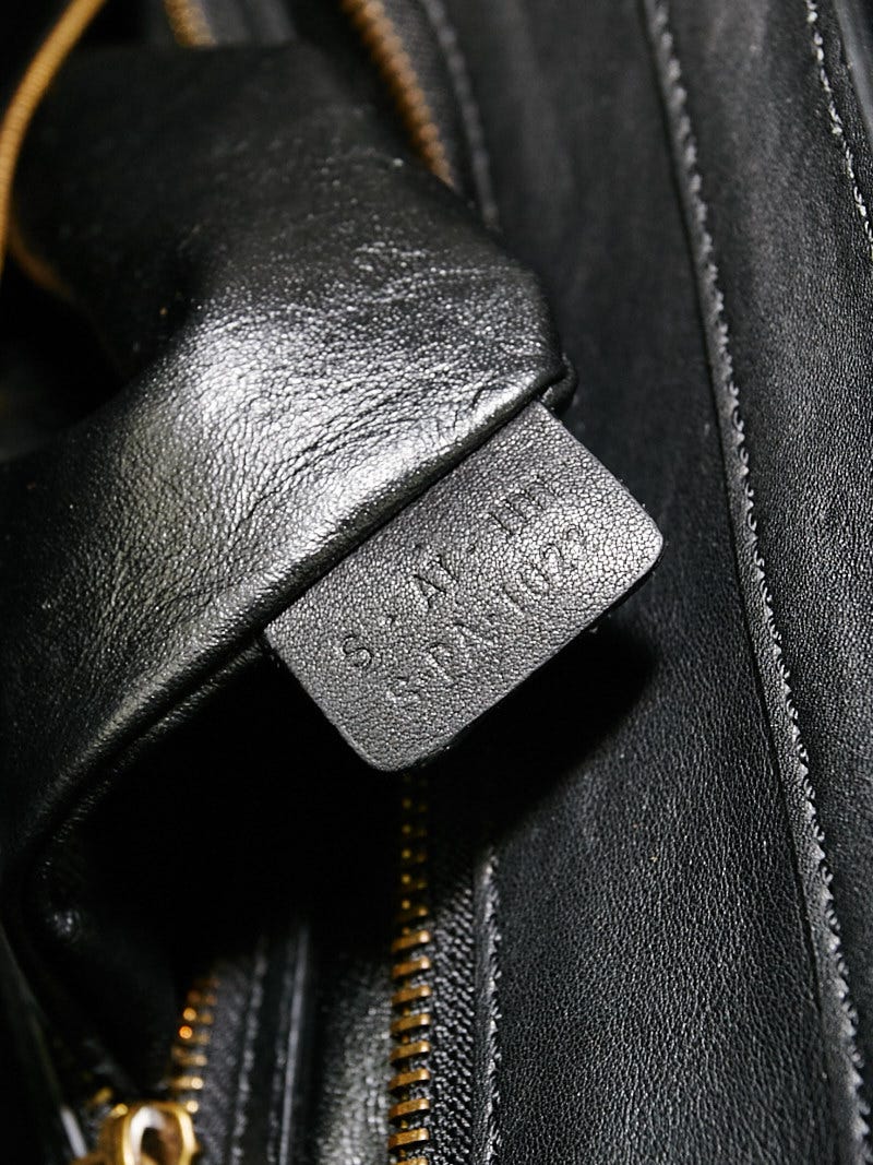 新品同様 Celine Bag Tote Luggage Mini Leather Calfskin Smooth Black 小物