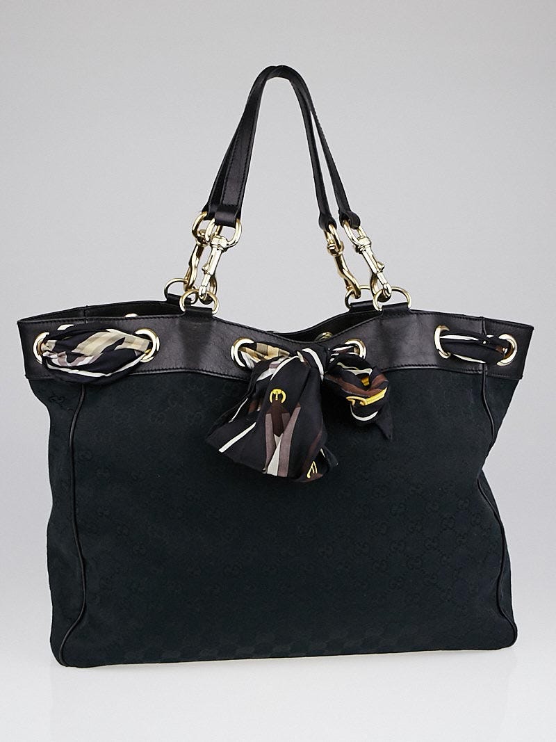 サンジのママ GUCCI ボディバッグ ブラック GGパターン グッチ】GGパターンの黒リュック、ボストン、ミニバッグに注目。秋一番