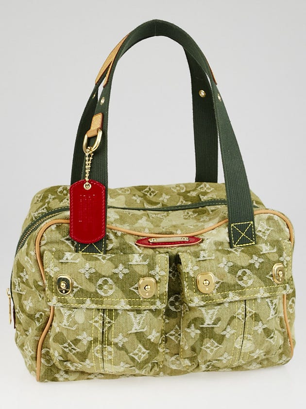 Louis Vuitton Limited Edition Monogramouflage Denim Jasmine Bag