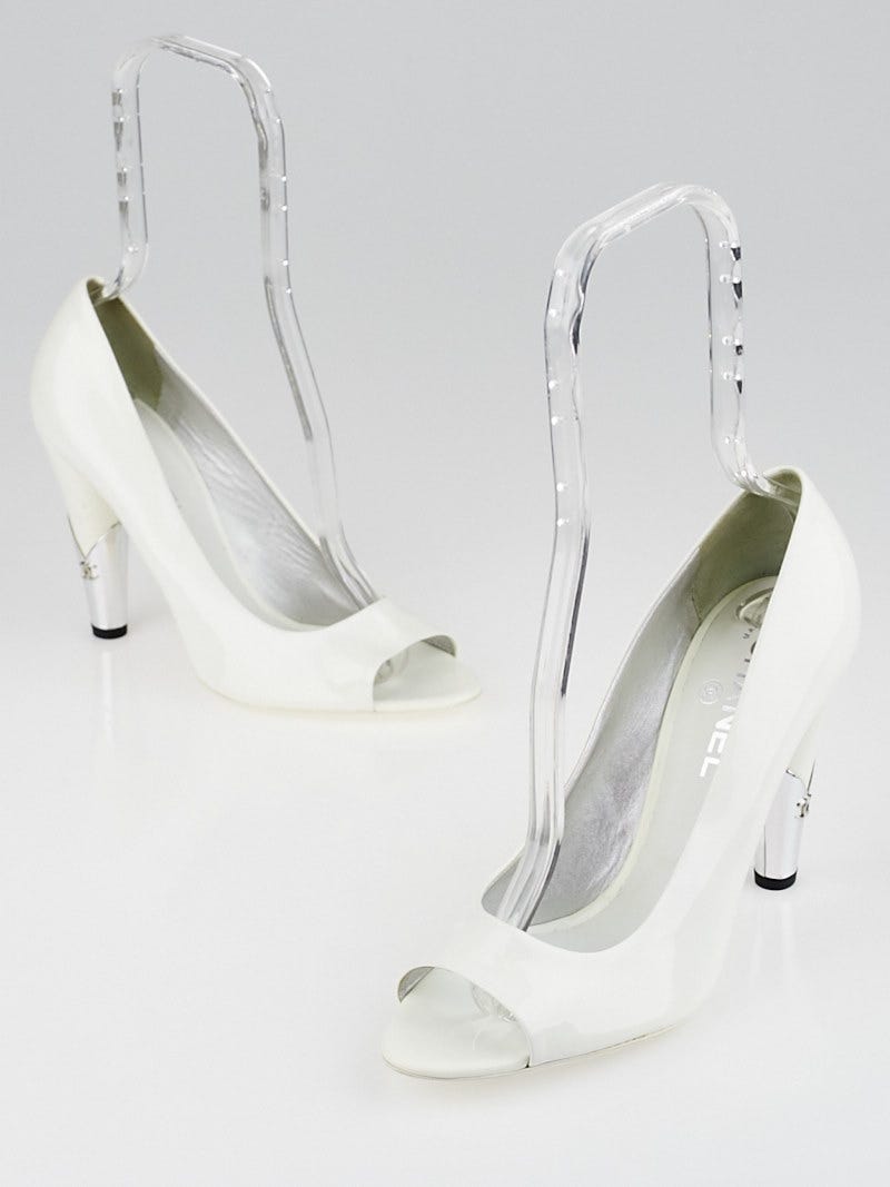 Chanel White Heels 2025 | applelady.ca