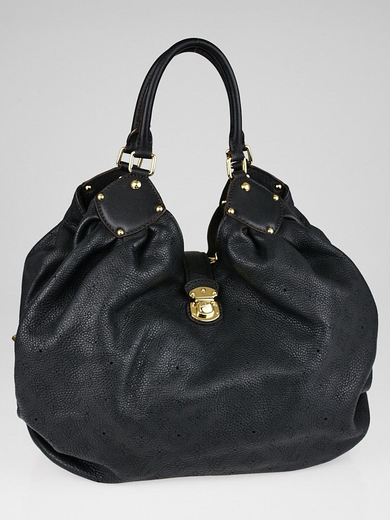 Louis Vuitton's handbag, Mahina XL Hobo (Black Monogram Leather