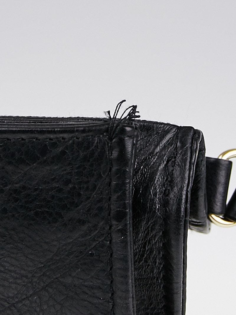 Givenchy Black Leather Obsedia Clutch Bag | Yoogi's Closet