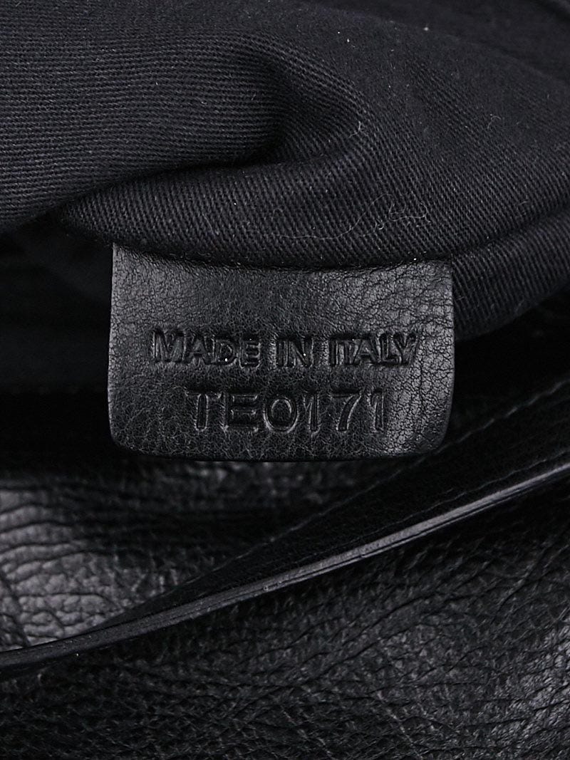 Givenchy Black Leather Obsedia Clutch Bag | Yoogi's Closet