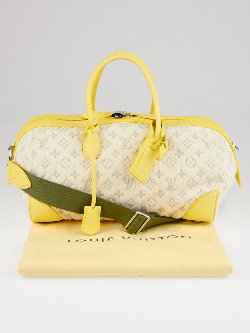 From the S/S 2012 collection, this Louis Vuitton Round Speedy is