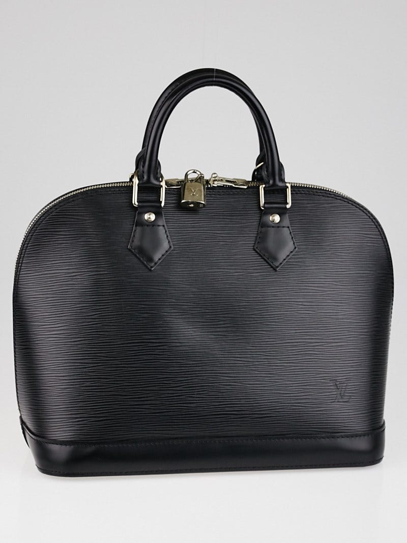 Louis Vuitton Black Epi Leather Alma PM Bag - Yoogi's Closet