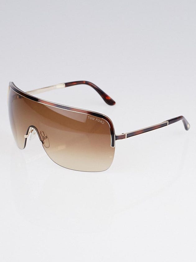 Tom Ford Brown Gradient Tint Gianna Sunglasses